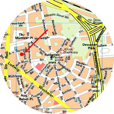 Stadtpan-Ausschnitt